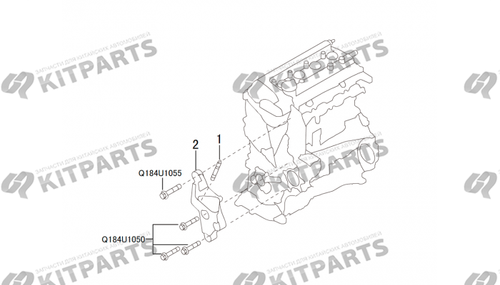 Передний кронштейн Haval