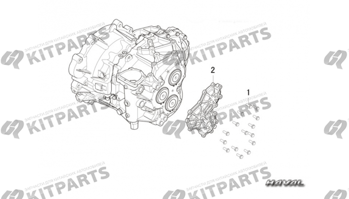 Задняя крышка кпп Haval