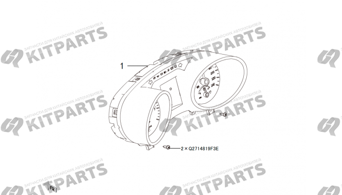 Комбинированные приборы Haval