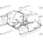 Жгут проводов кузова (хэтчбек)